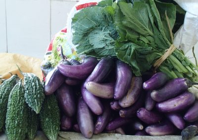 Divers légumes Timphu Bhoutan