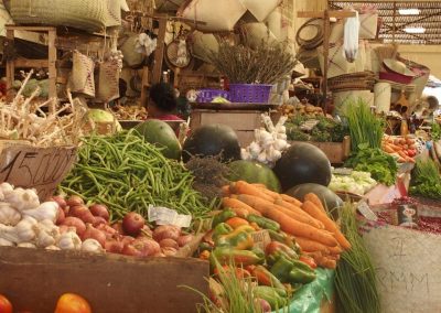 Fruits et légumes marché Madagascar