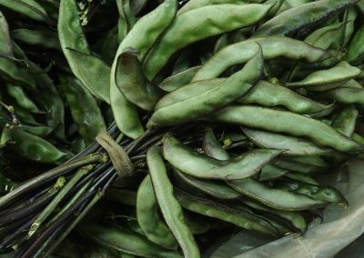 Haricots marché Timphu Bhoutan