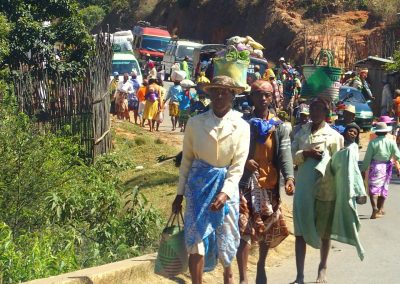 Jour de marché Malgache