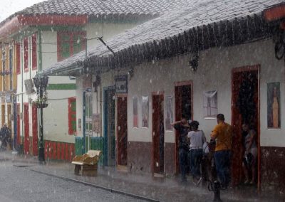 Jour de pluie à Salento Colombie