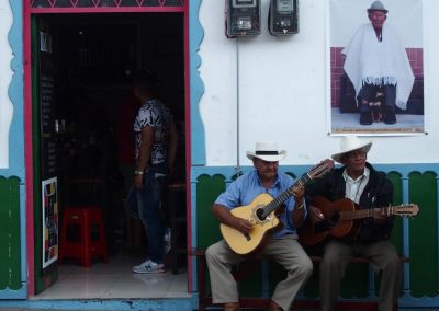 Musiciens Salento Colombie