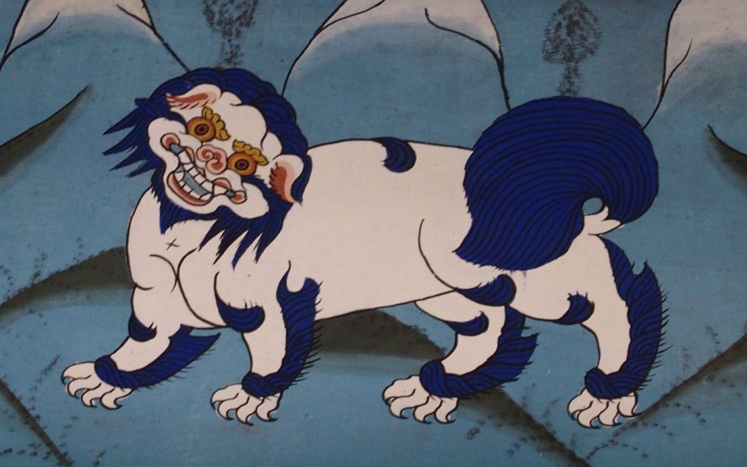 Les peintures traditionnelles et sacrées au Bhoutan