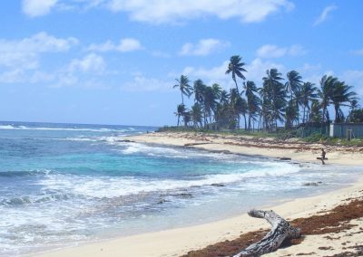 Plage île San Andres Colombie