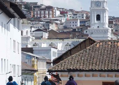 Quartier historique Quito Carnet de voyage en Equateur