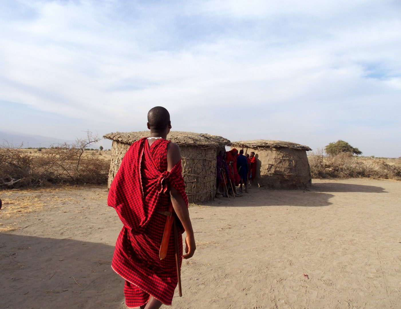 Visite huttes de borma Massaï Tanzanie