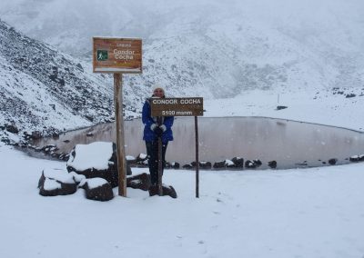 Volcan Chimborazo Equateur