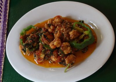 Curry de crevettes Birmanie