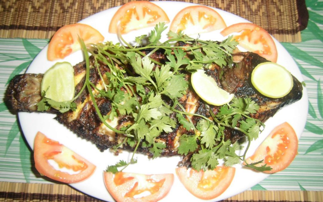 Poisson grillé du lac d’Inle – Birmanie