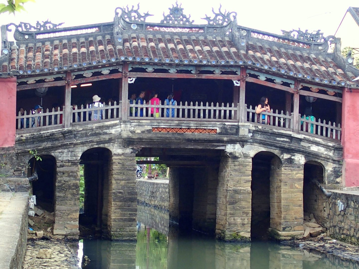 Pont-pagode japonais de jour Hoï An Vietnam