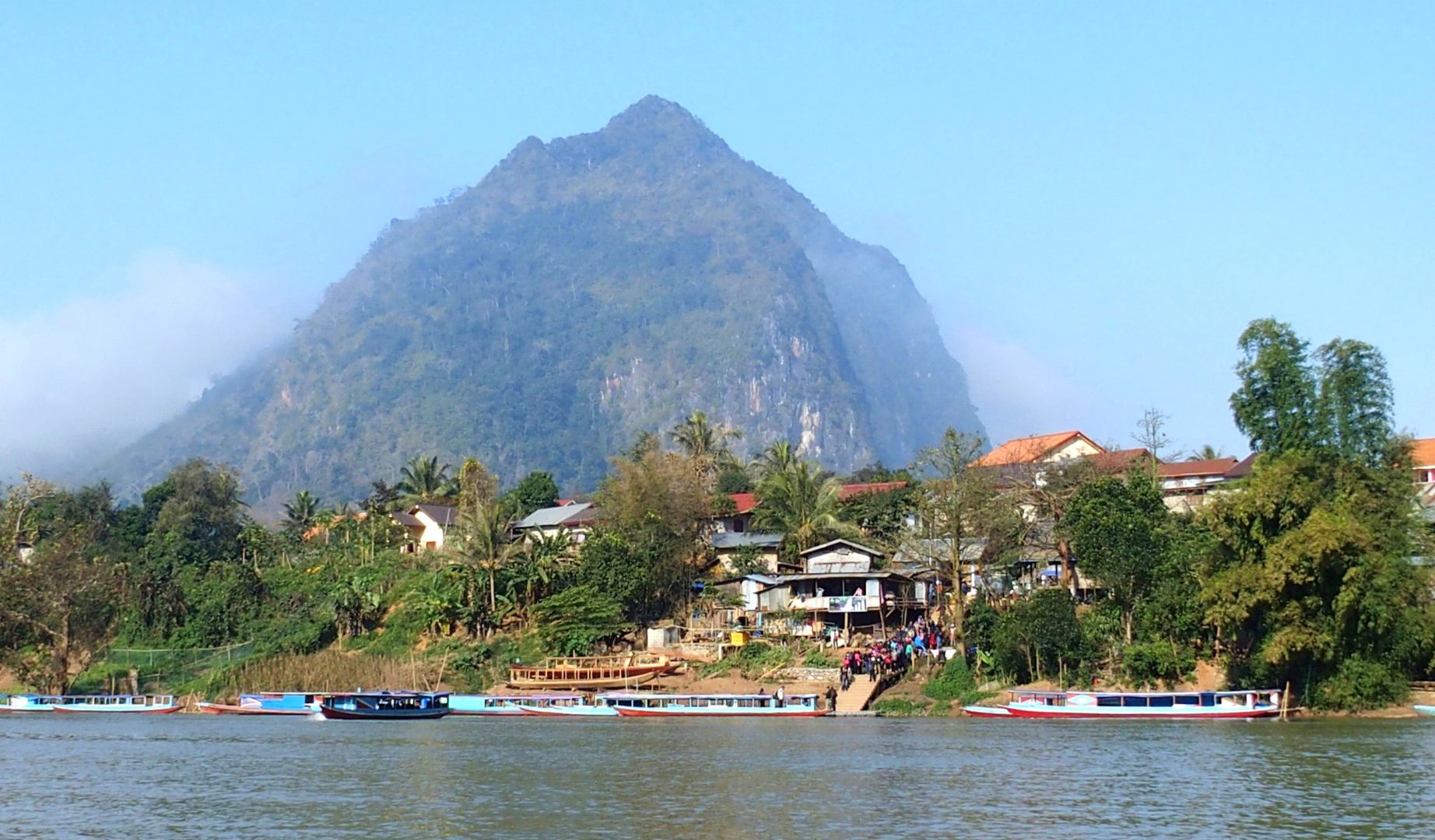 Embarcadère Nong Khiaw Laos