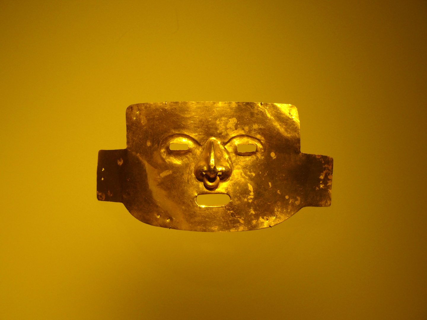 Masque Musée de l'Or Bogota Colombie
