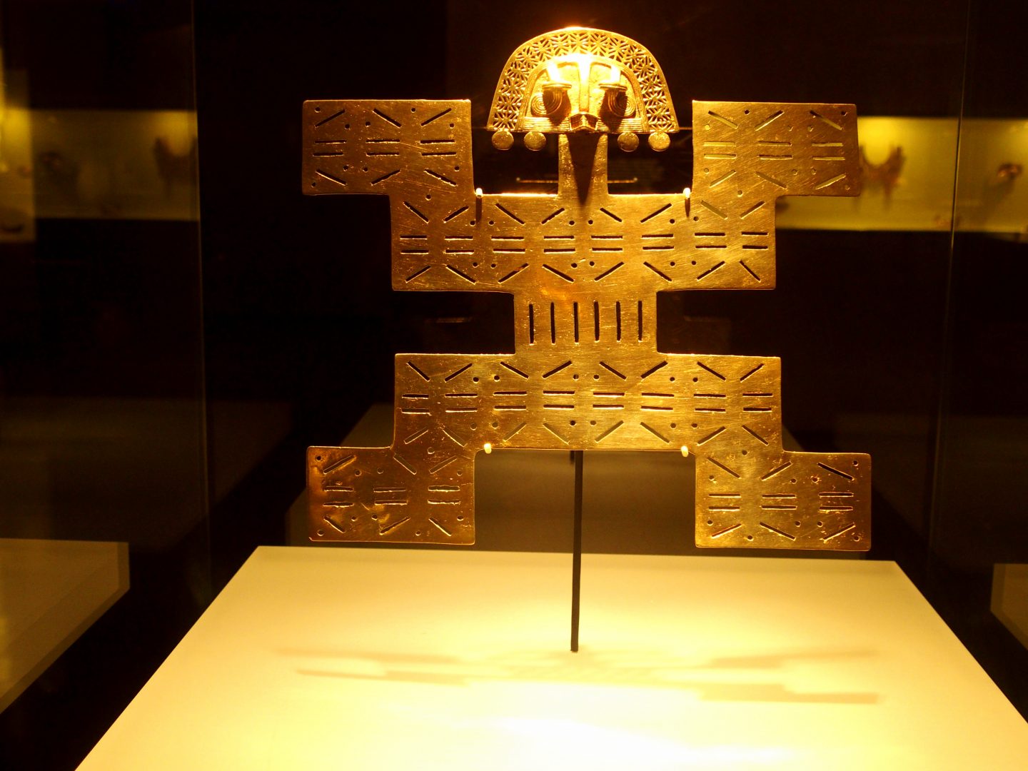 Pièce du Musée de l'Or Bogota Colombie