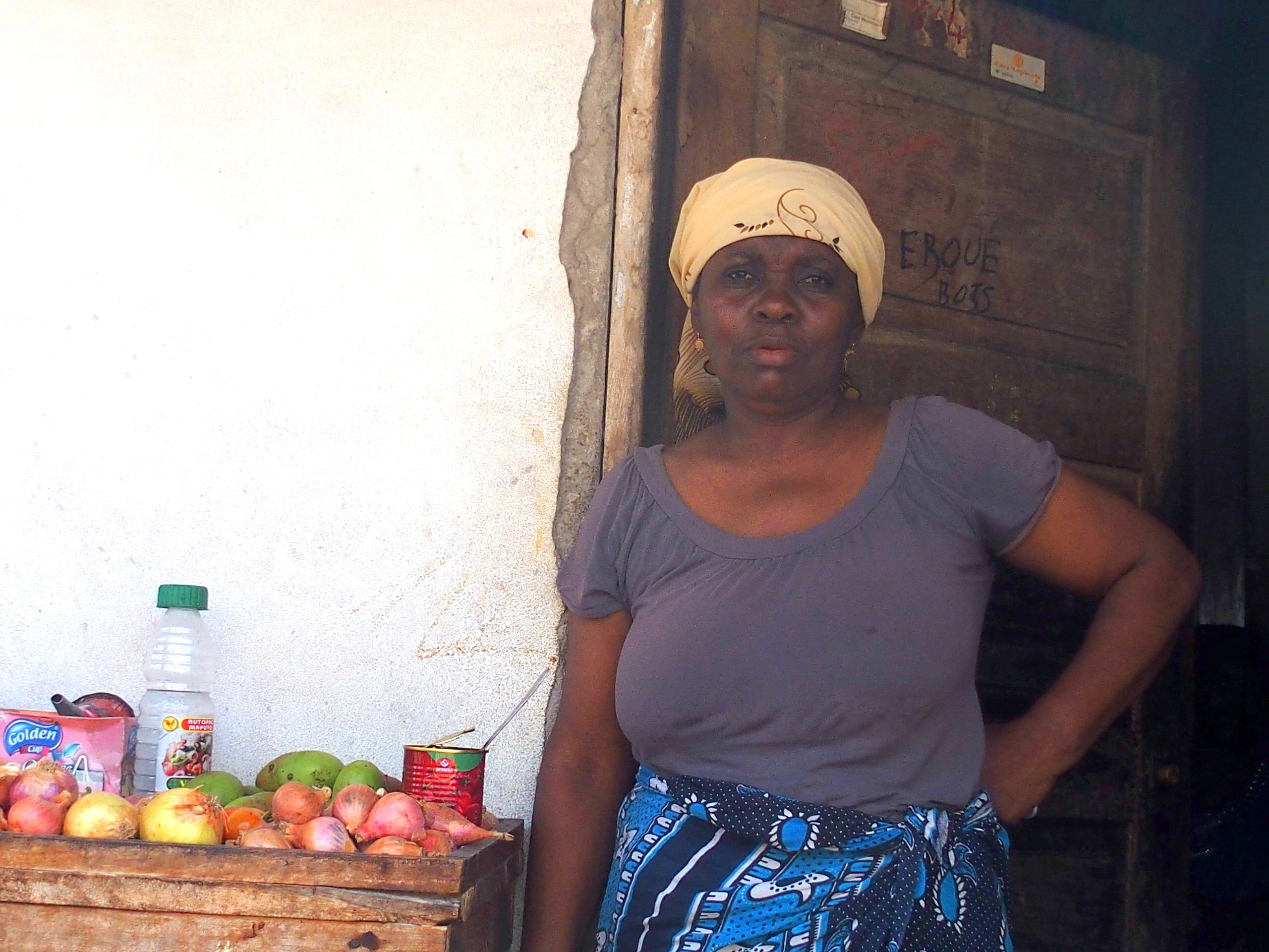 Vendeuse marché Pemba Mozambique