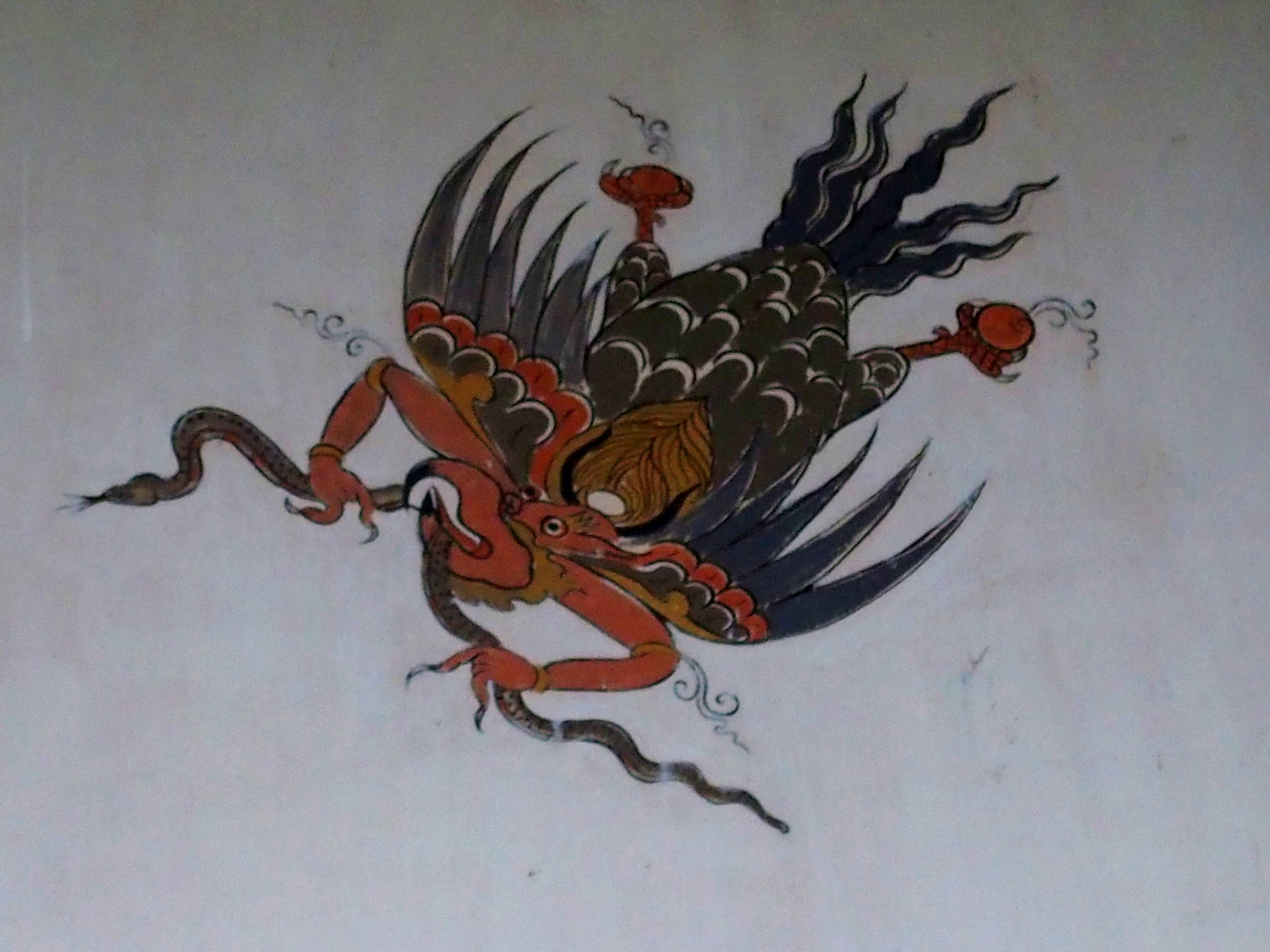 Peinture-murale-Bhoutan