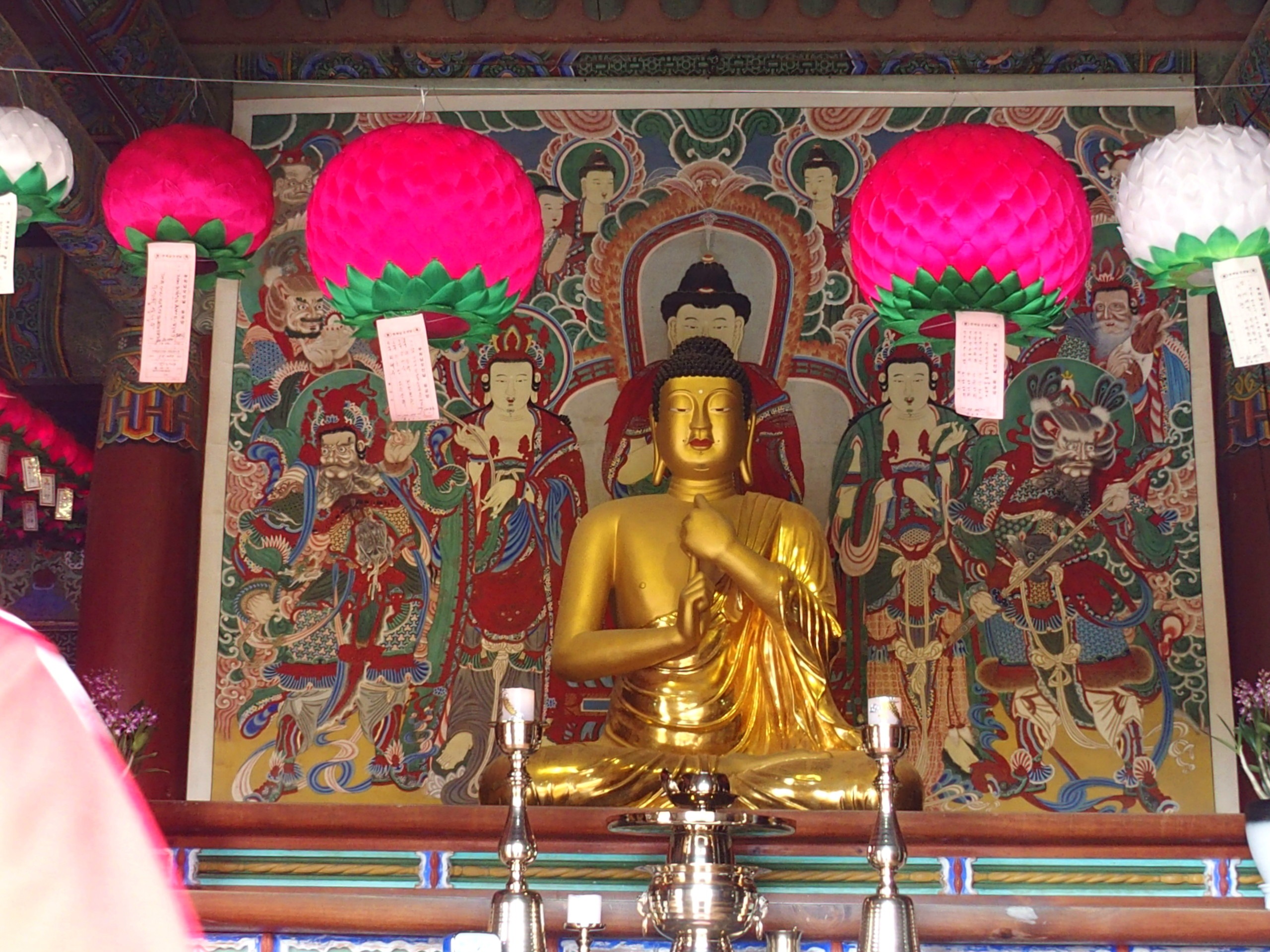 Bouddha dans temple Bulguksa Gyeongju