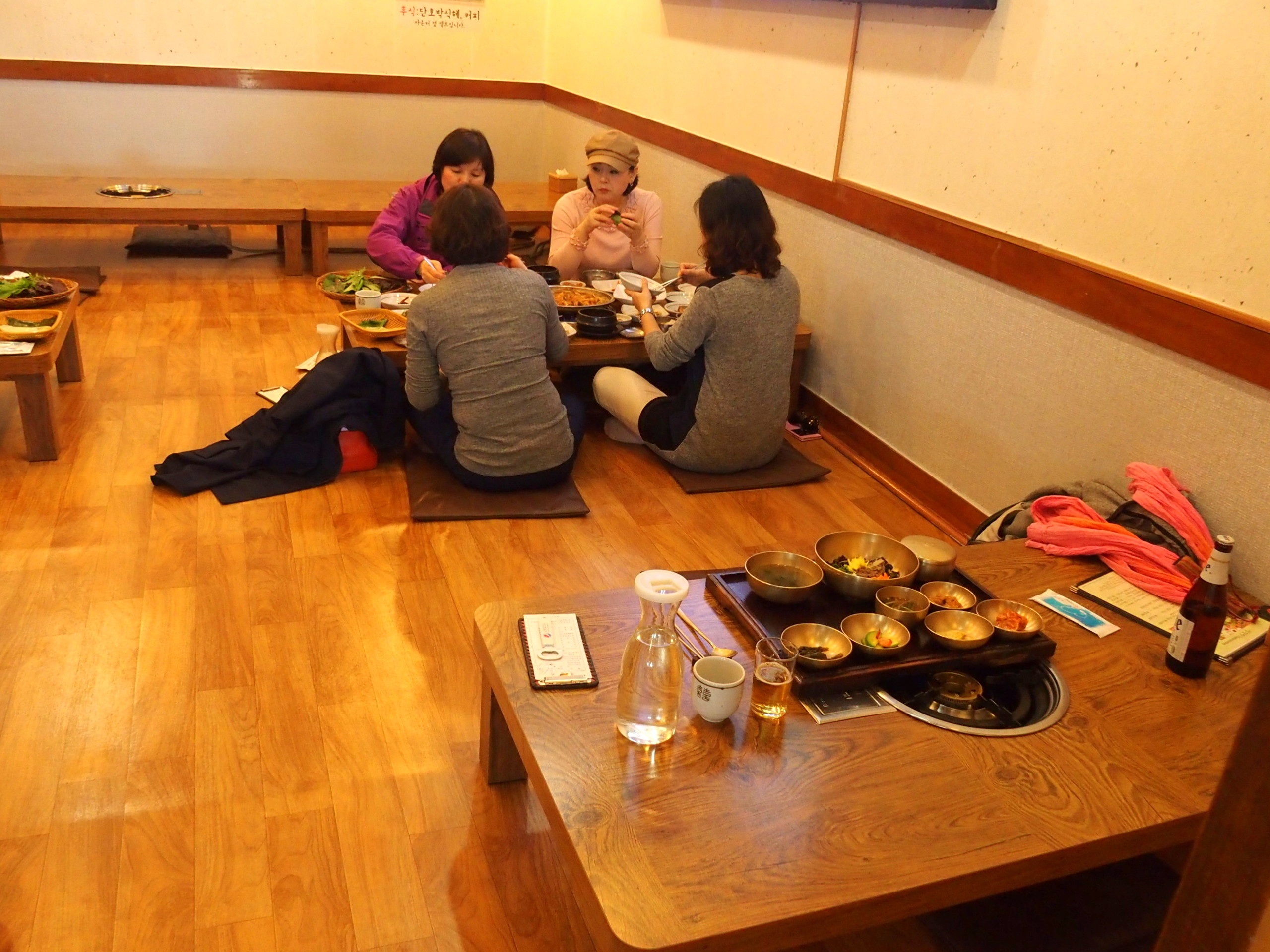 Dégustation Bibimbap dans restaurant Gyeongju