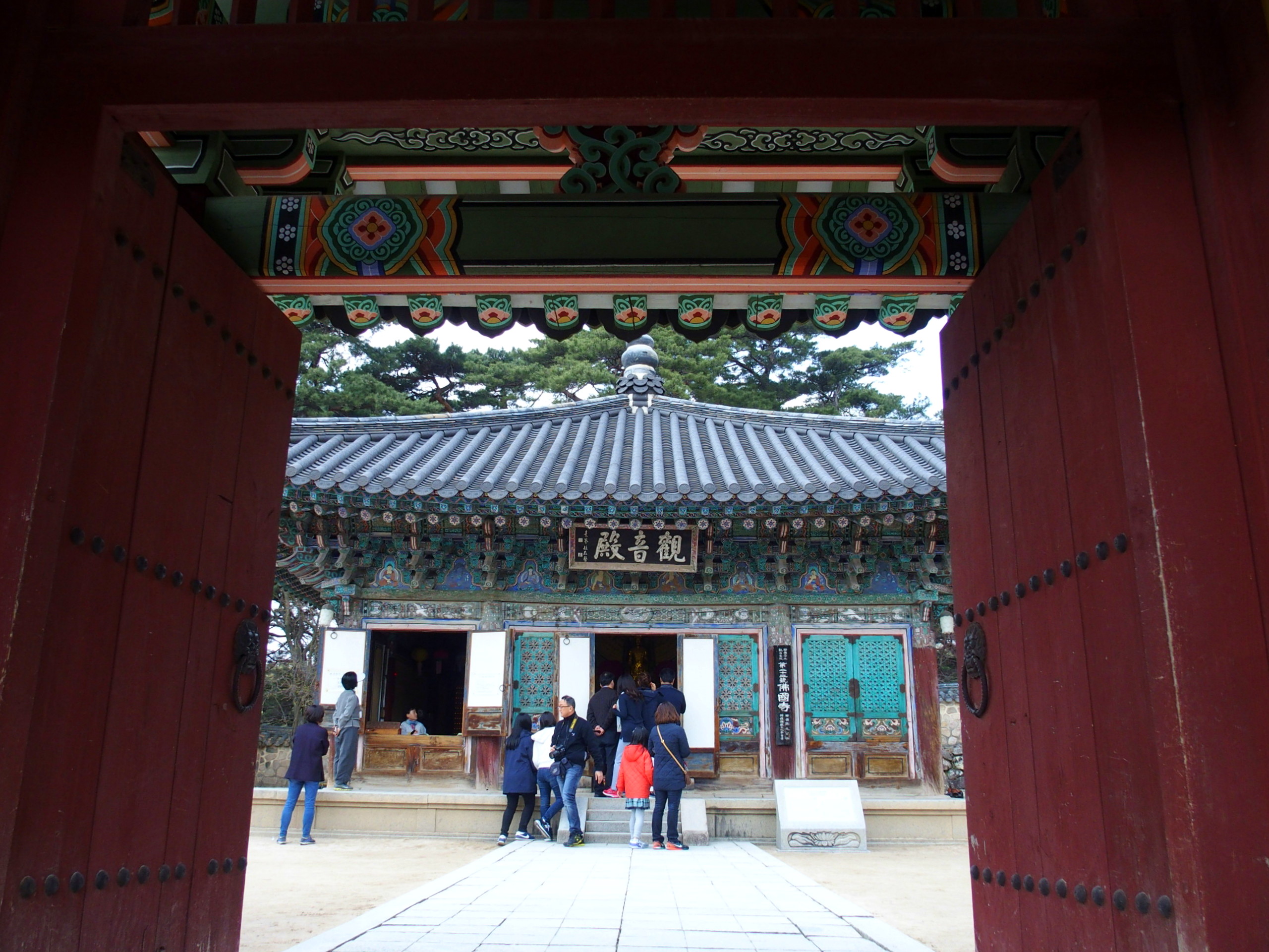 Entrée temple Bulguksa Gyeongju