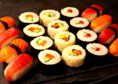 Sushis et makis cuisine japonaise