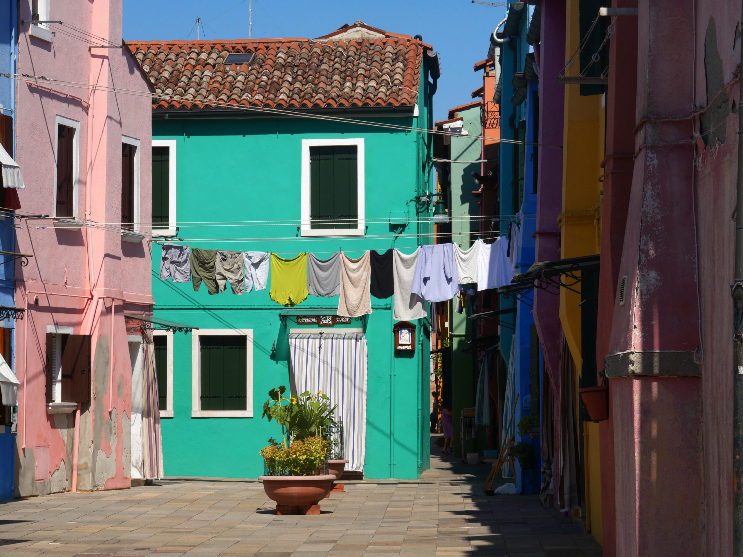 Que voir à Burano ? ses petites places colorées