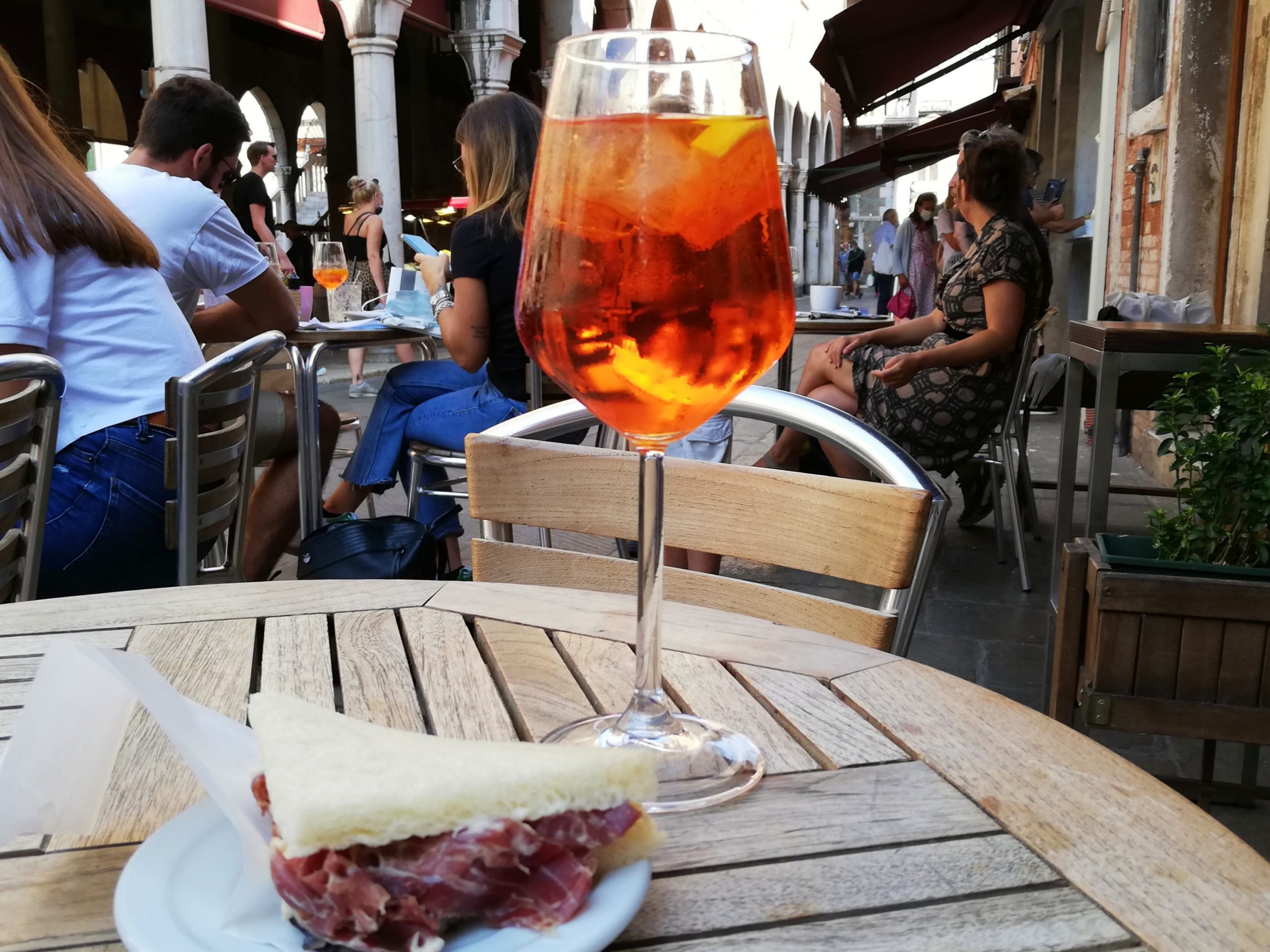 Recette du Spritz et tramezzini à Venise