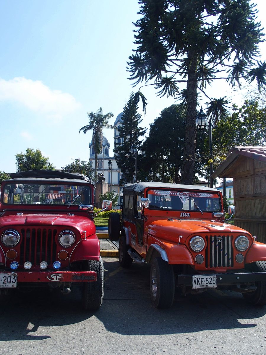 Visiter la vallée de Cocora en jeep Willis Salento Colombie