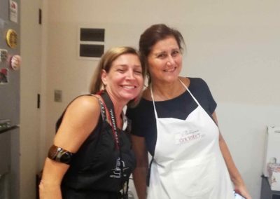 Cours de cuisine avec Ilaria et Katia