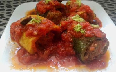 Courgettes farcies à la bolognaise – Italie