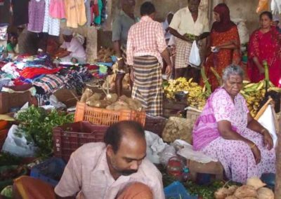 Ambiance marché Inde