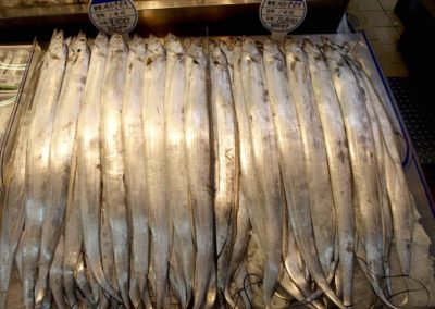 Anguilles marché Busan Corée du sud