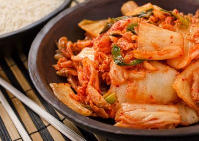 Plat-de-kimchi-Corée