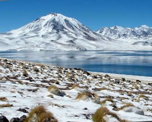 Les lagunes de Miscanti et Miniques