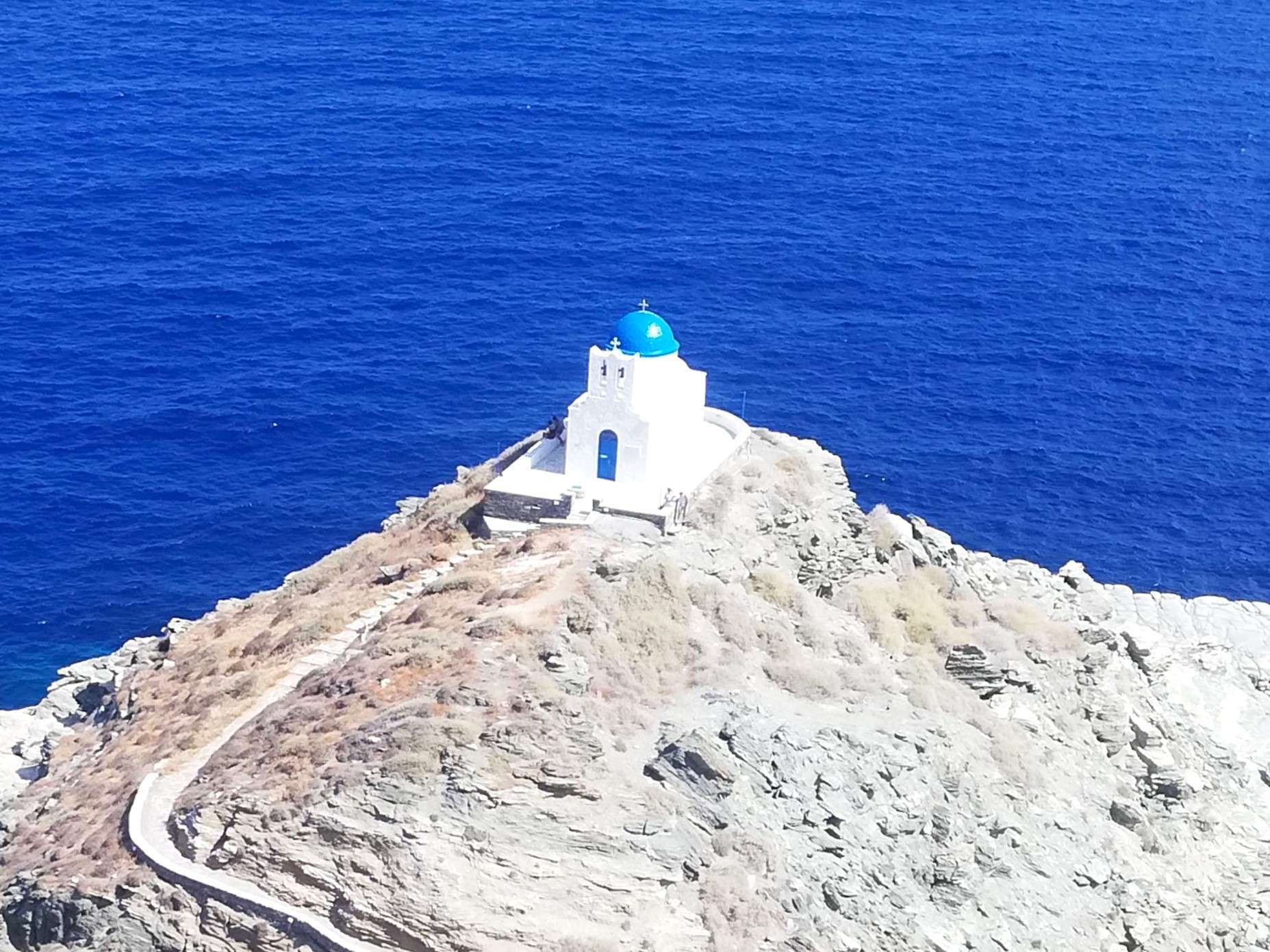 Eglise sept martyrs Kastro île Sifnos