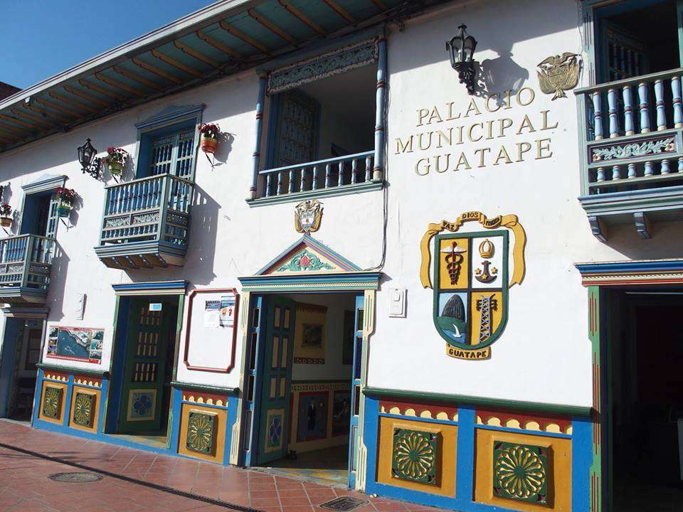Mairie de Guatape Colombie