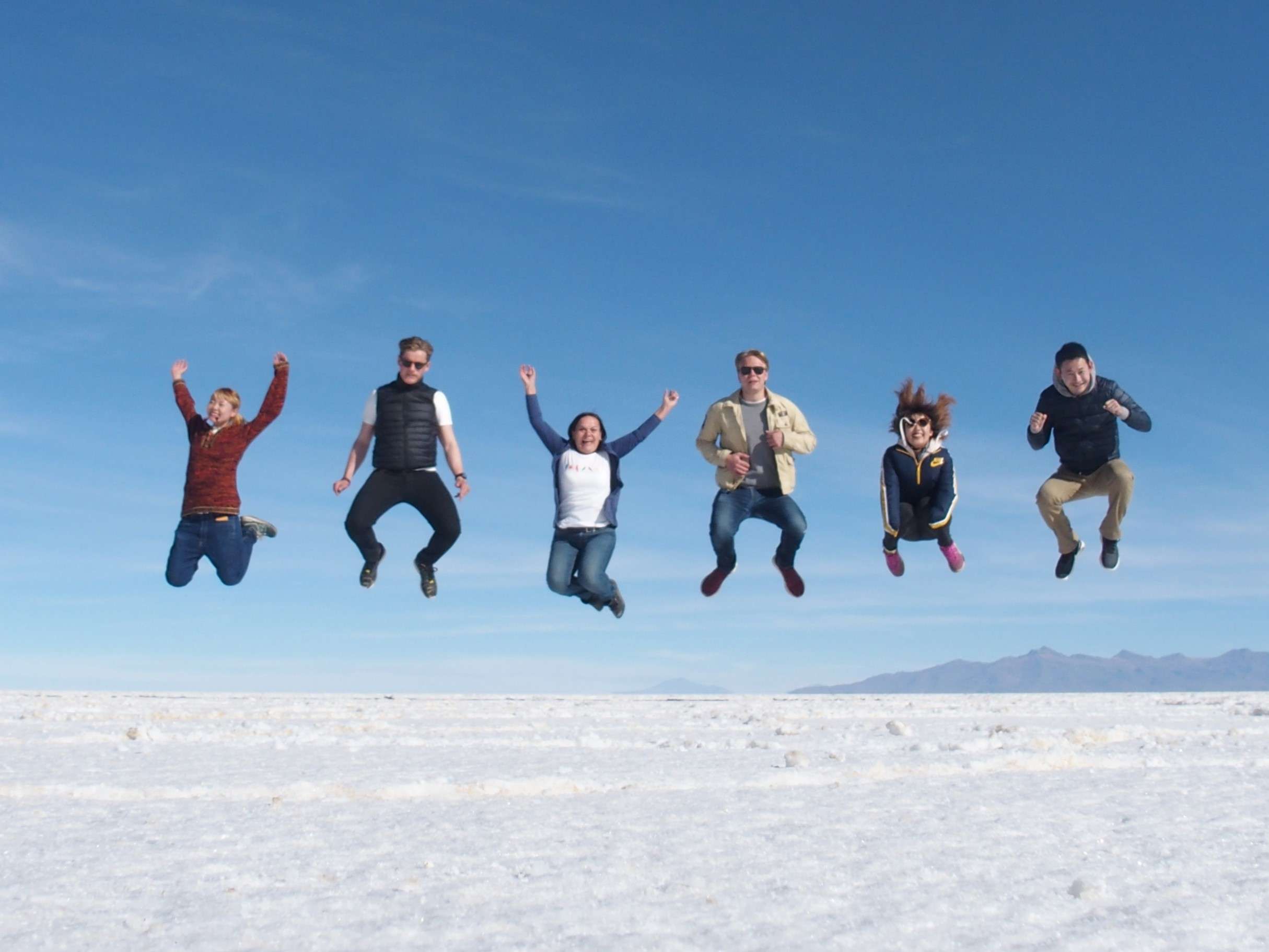 Faire le tour du monde à la retraite salar d'Uyuni en Bolivie