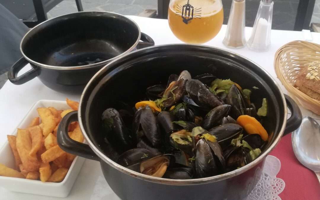 Moules au vin blanc – Belgique