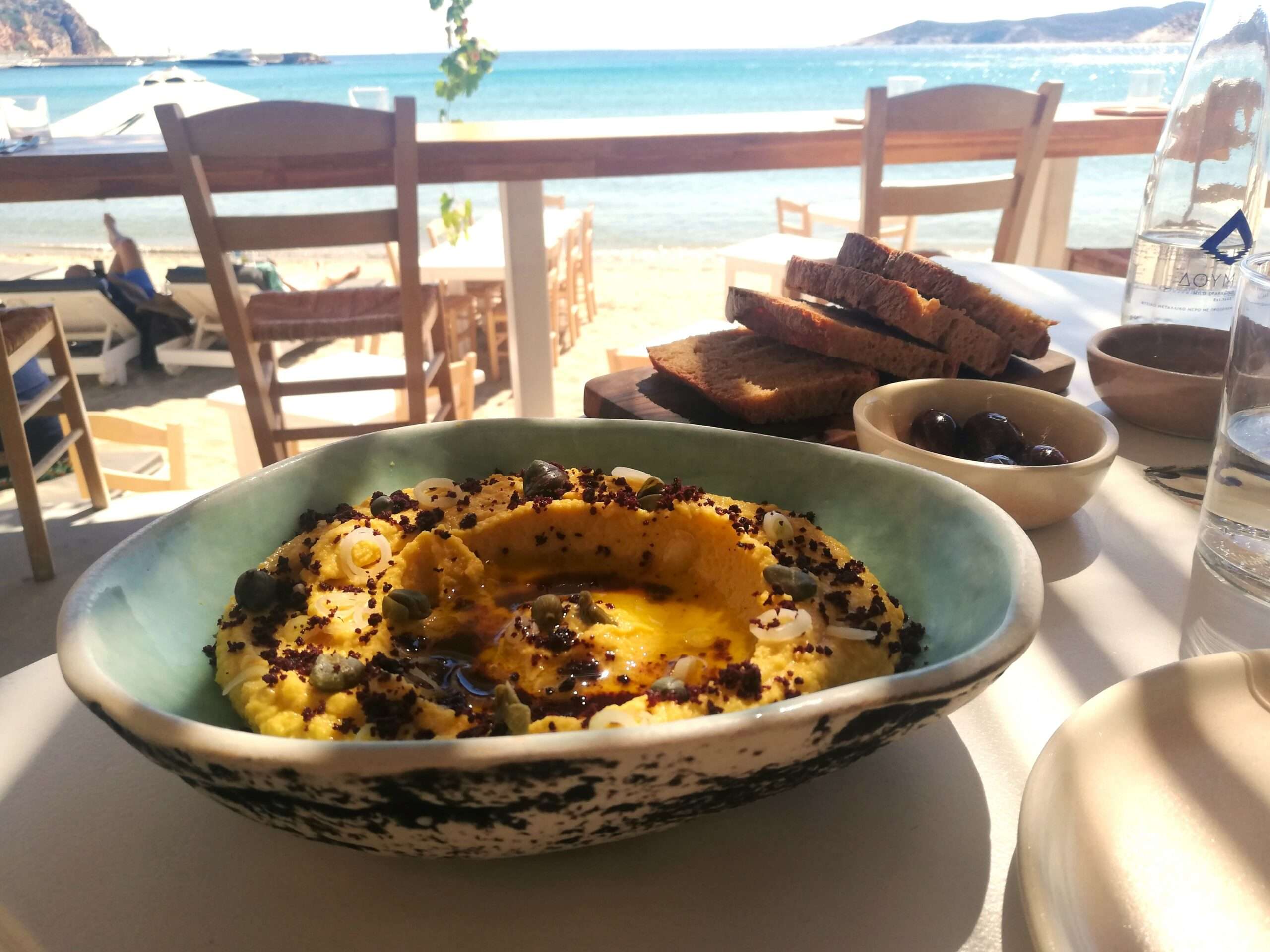 Fava mezze à Sifnos Grèce