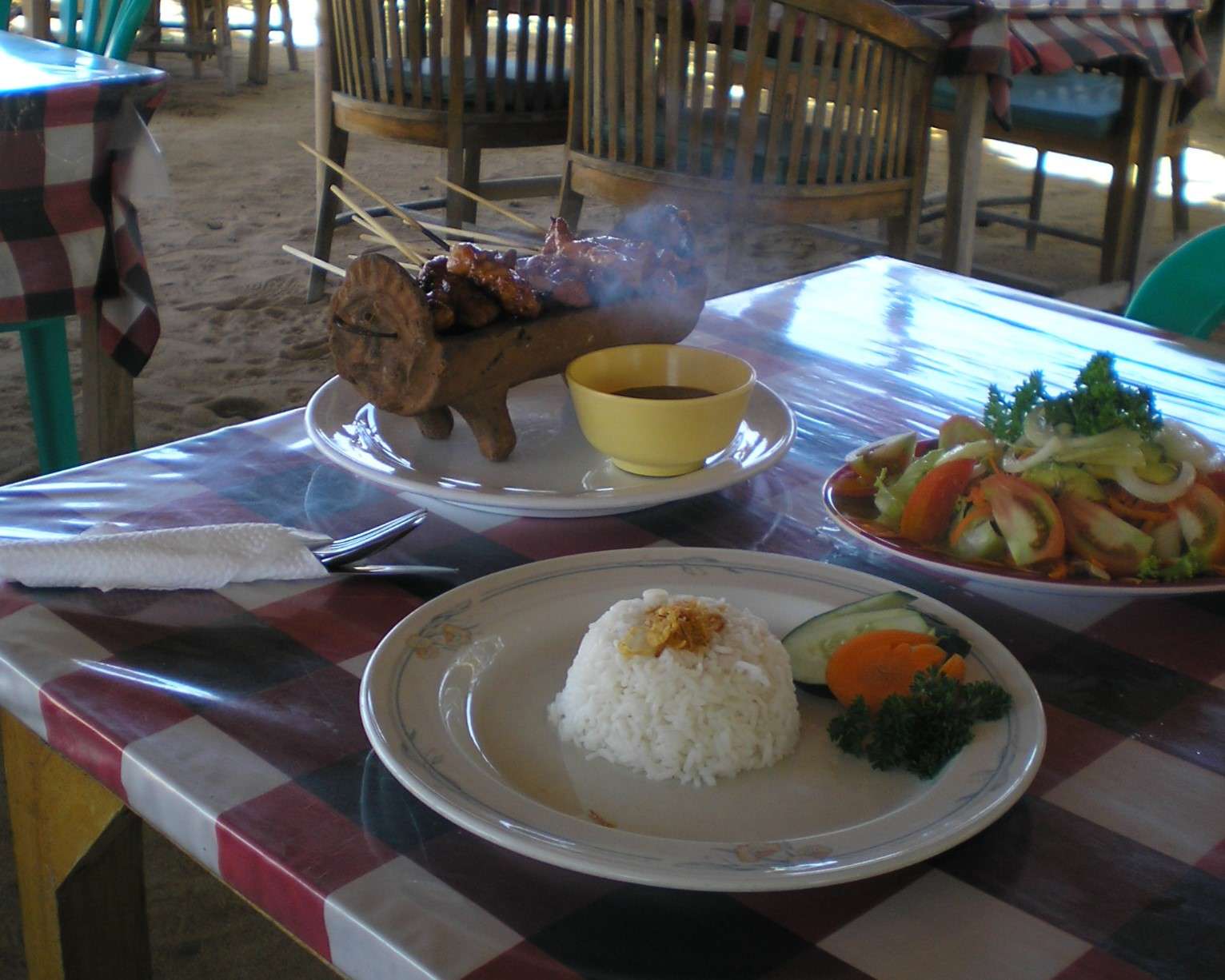 Satay Ayam cuisine Bali