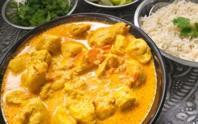 Curry de poulet au lait de coco – Inde