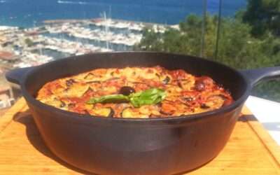 Frittata aux courgettes et aubergines – Italie