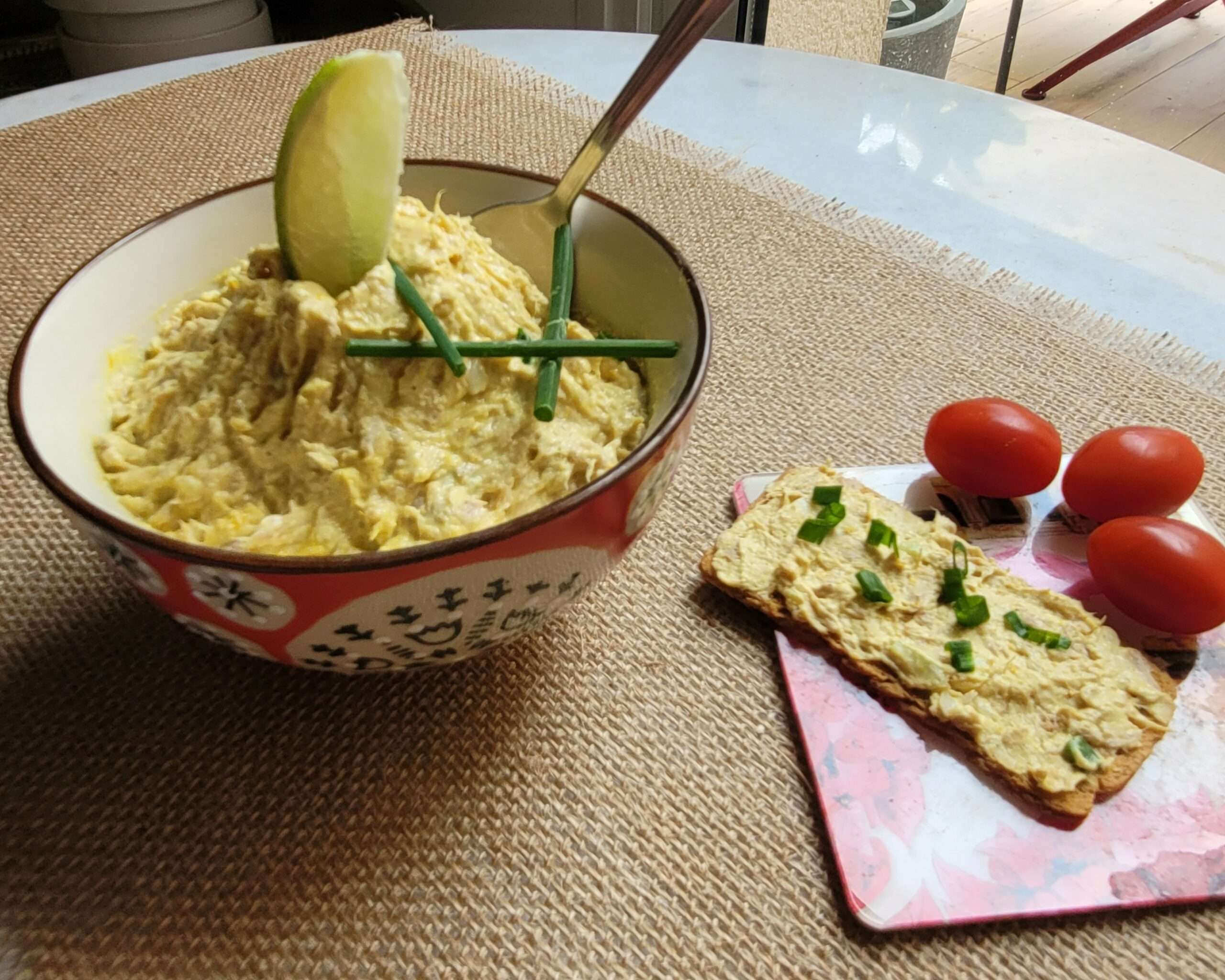 Rillettes de thon au curry