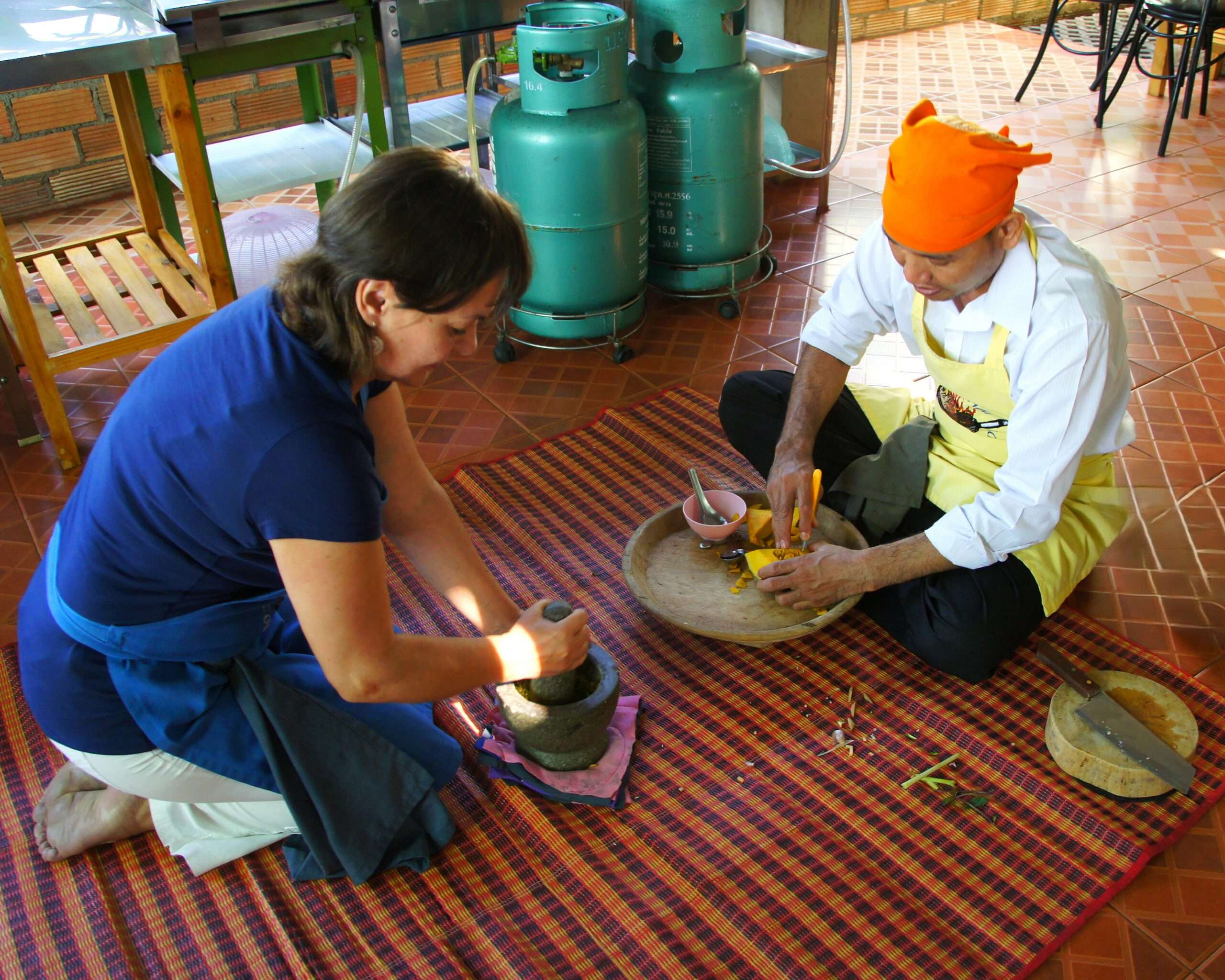 Cours de cuisine thaïlandaise à Chiang Maï en Thaïlande