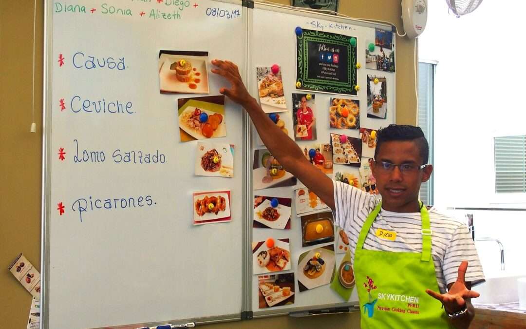 Cours de cuisine traditionnelle au Pérou