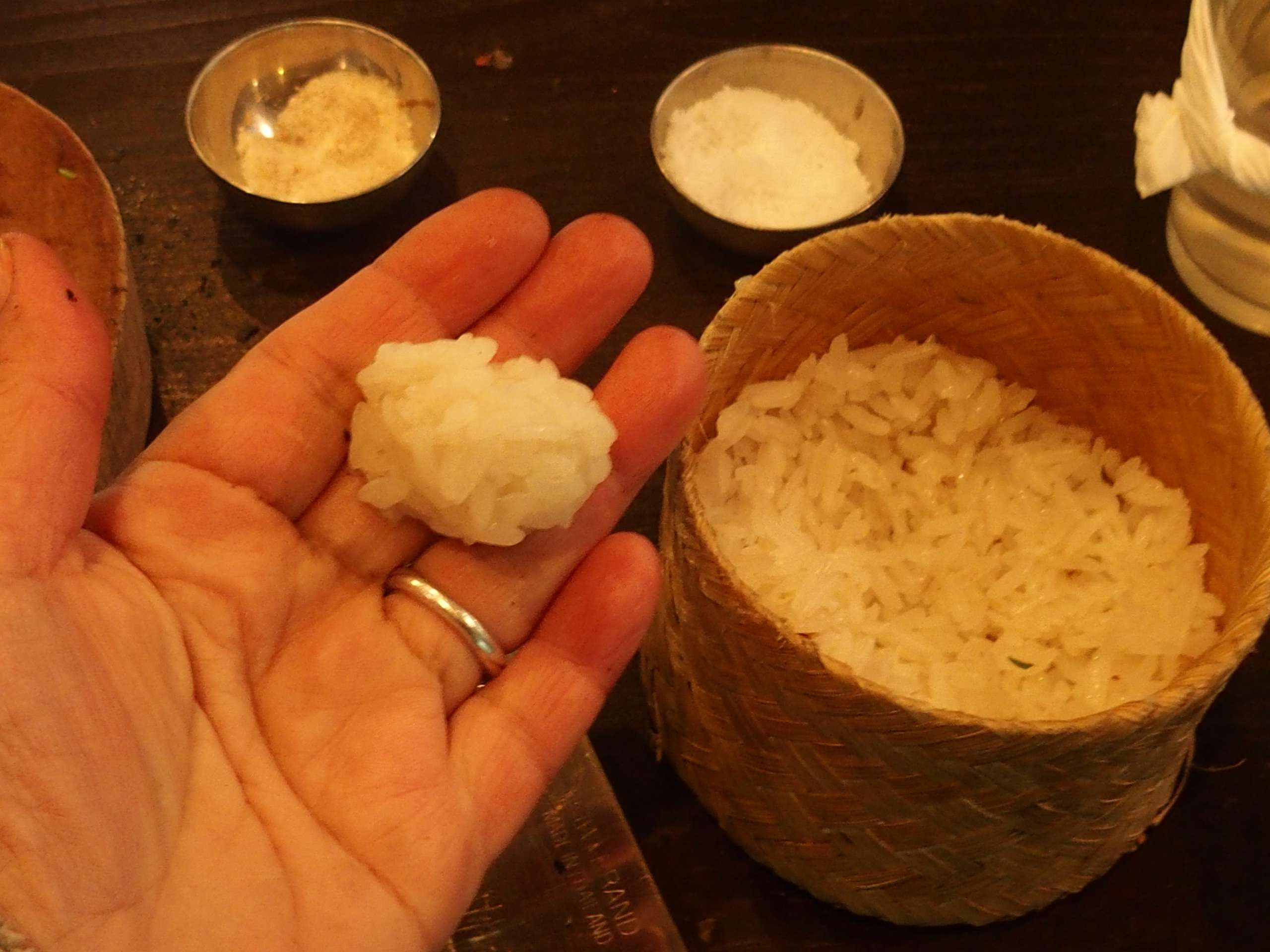 riz gluant cuisine Laos