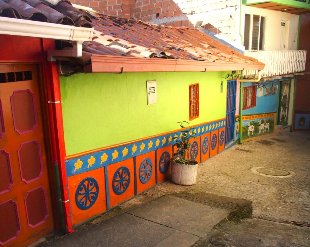 maisons colorées Guatape