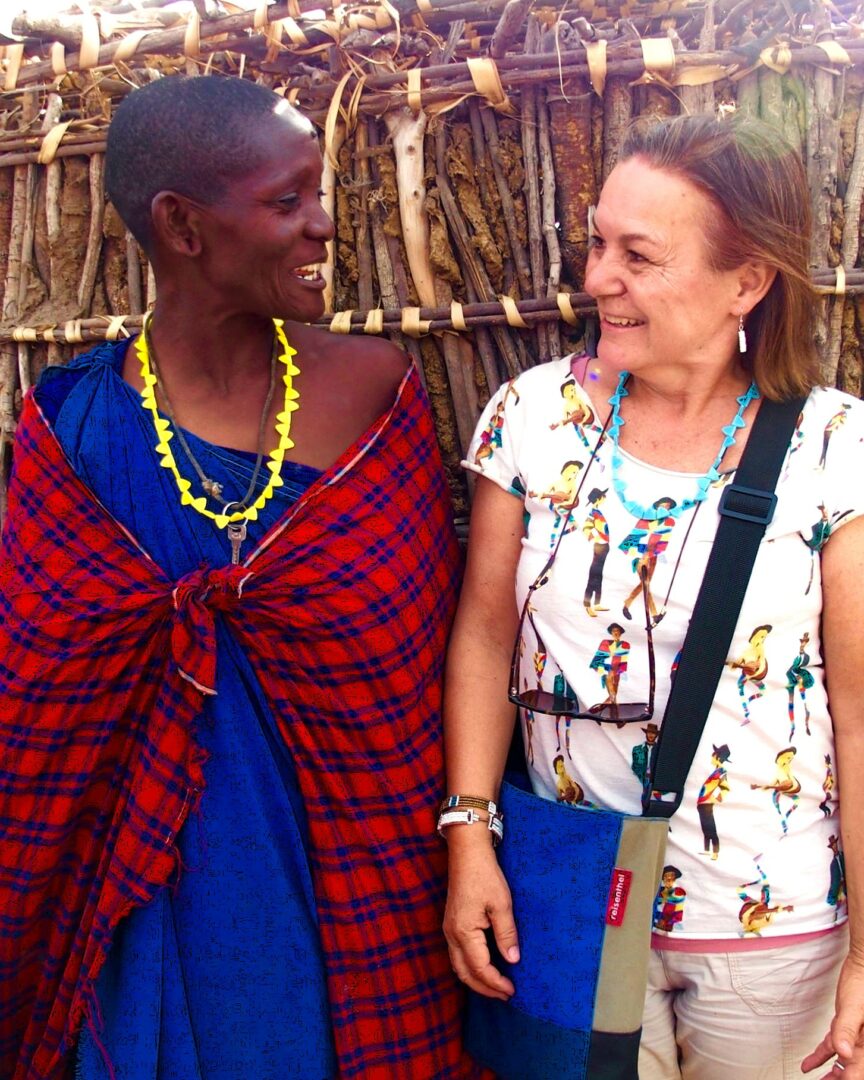 Rencontre avec femme Masaï Hélène et la clé des champs