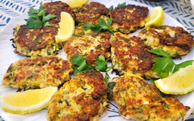 Kolokithokeftedes – Galettes de courgettes et feta – Grèce